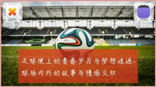 足球埂上的青春岁月与梦想追逐，球场内外的故事与情感交织